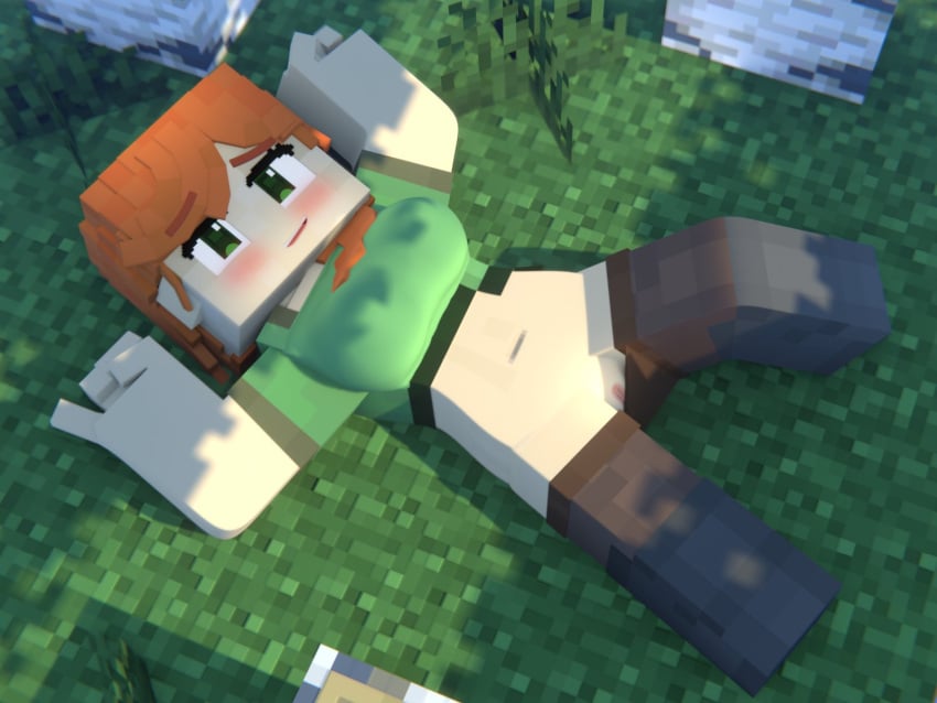 Alex (Minecraft) Rule 34 Image