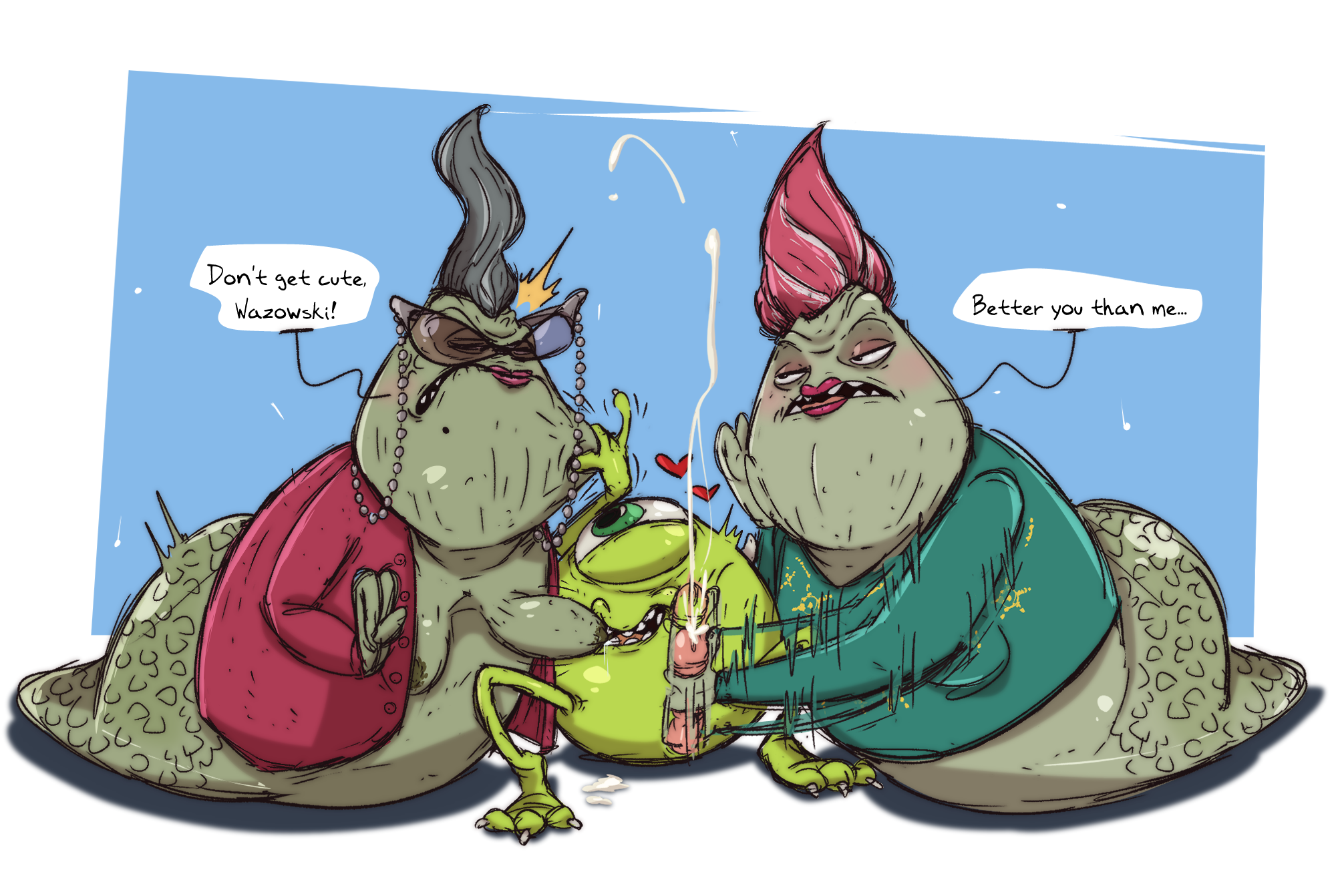 Mike Wazowski (Disney) Rule 34 Image