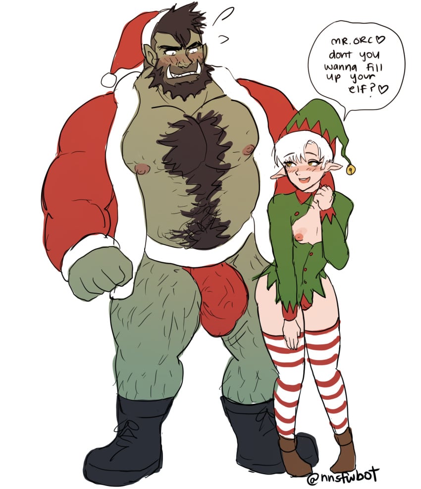 Original Character (Christmas) Rule 34 Image