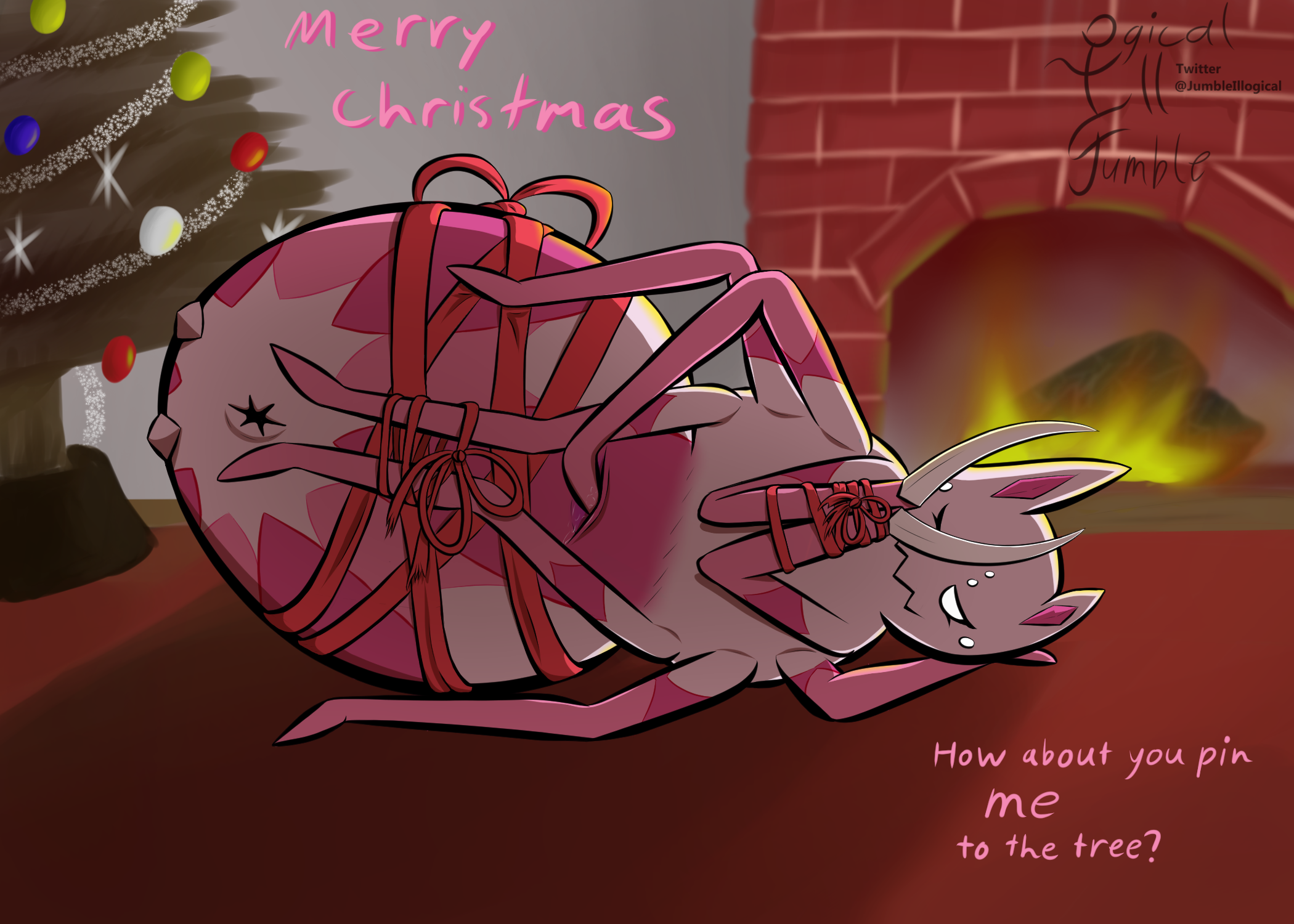 Kumoko (Christmas) Rule 34 Image
