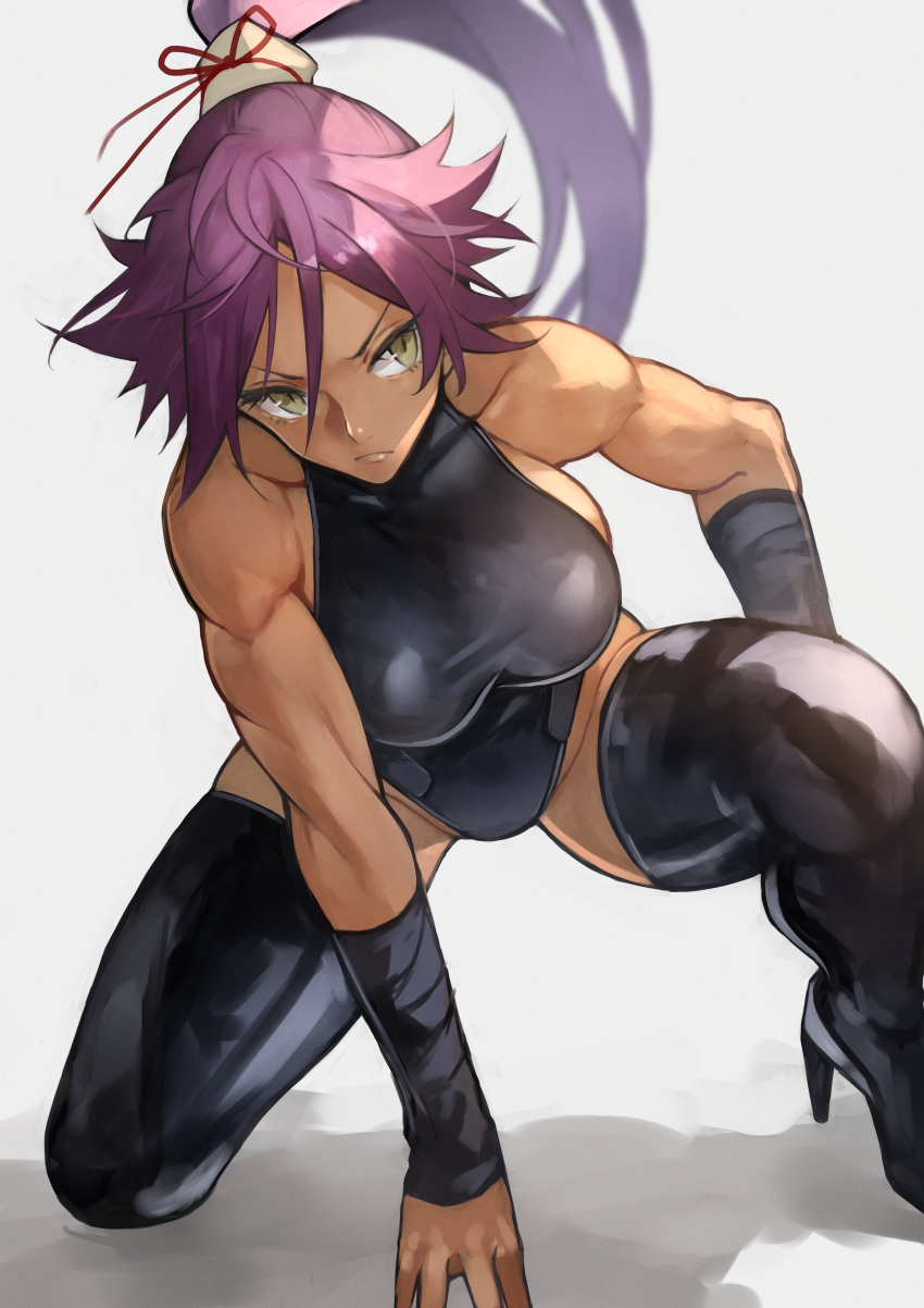 Shihouin Yoruichi (Bleach) Rule 34 Image