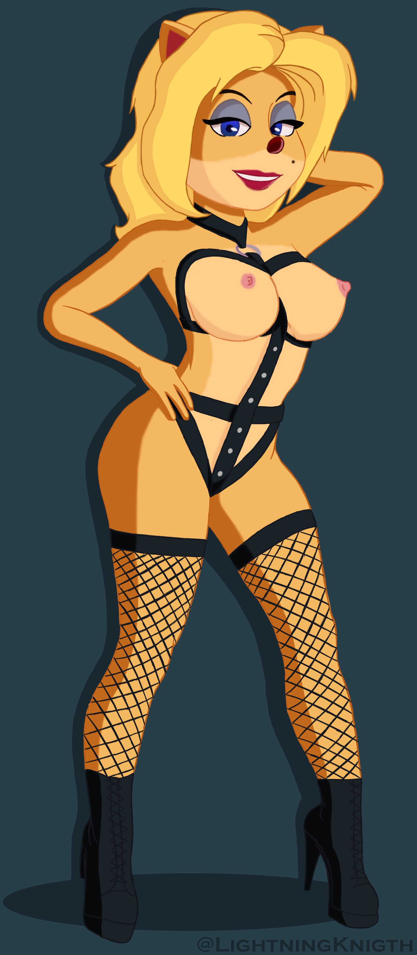 Isabella Bandicoot (Crash (Series)) Rule 34 Image
