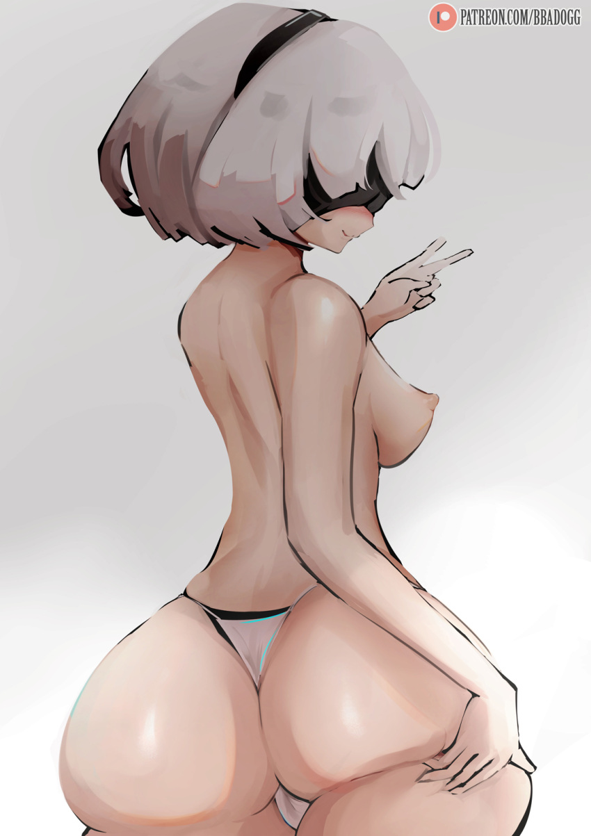 Yorha 2b (Nier) Rule 34 Image