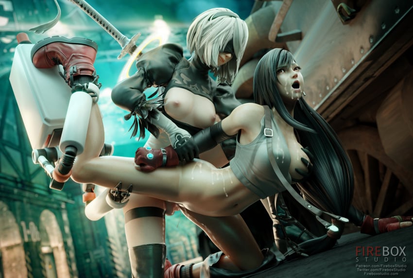 Tifa Lockhart (Dissidia) Rule 34 Image