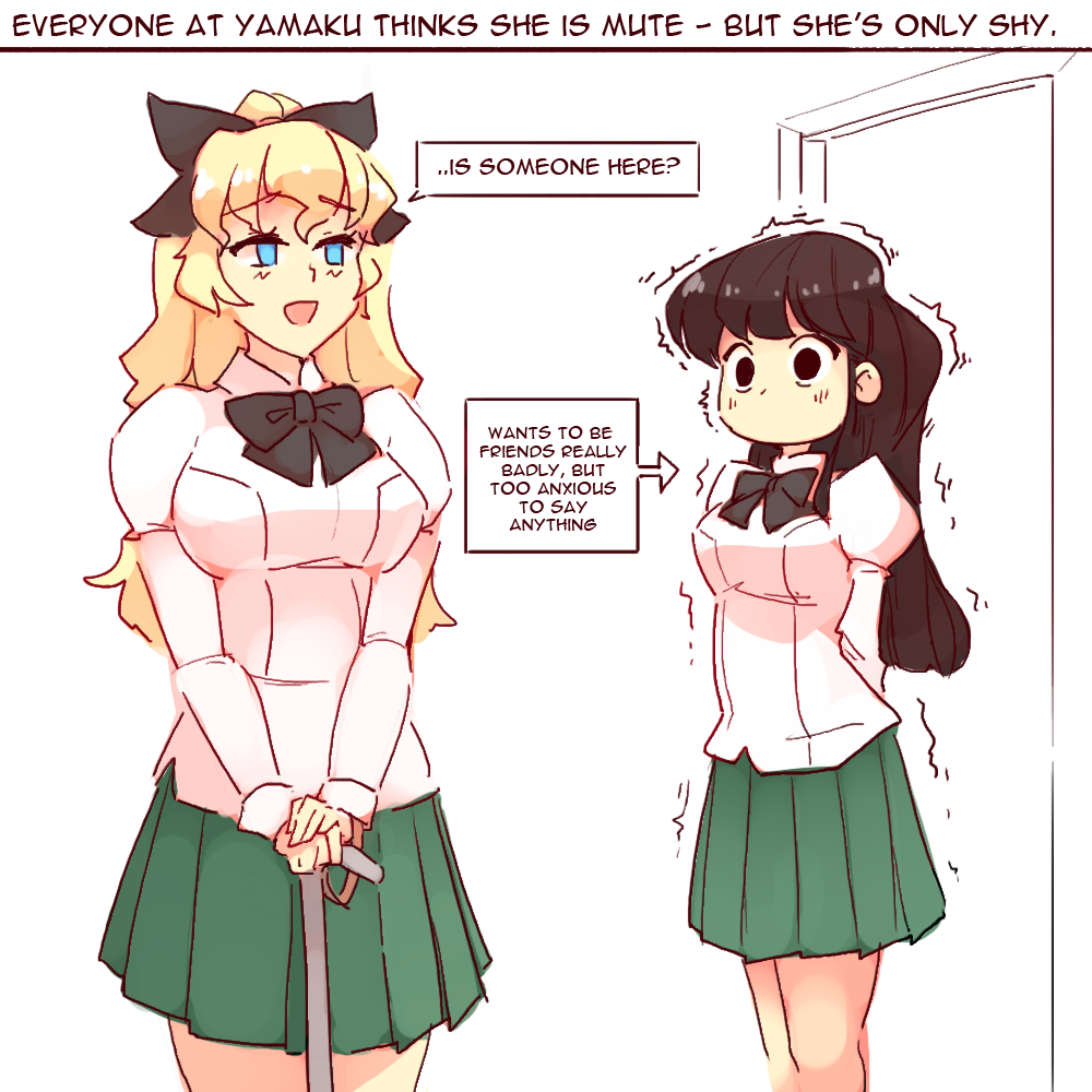Komi Shouko (Katawa Shoujo) Rule 34 Image