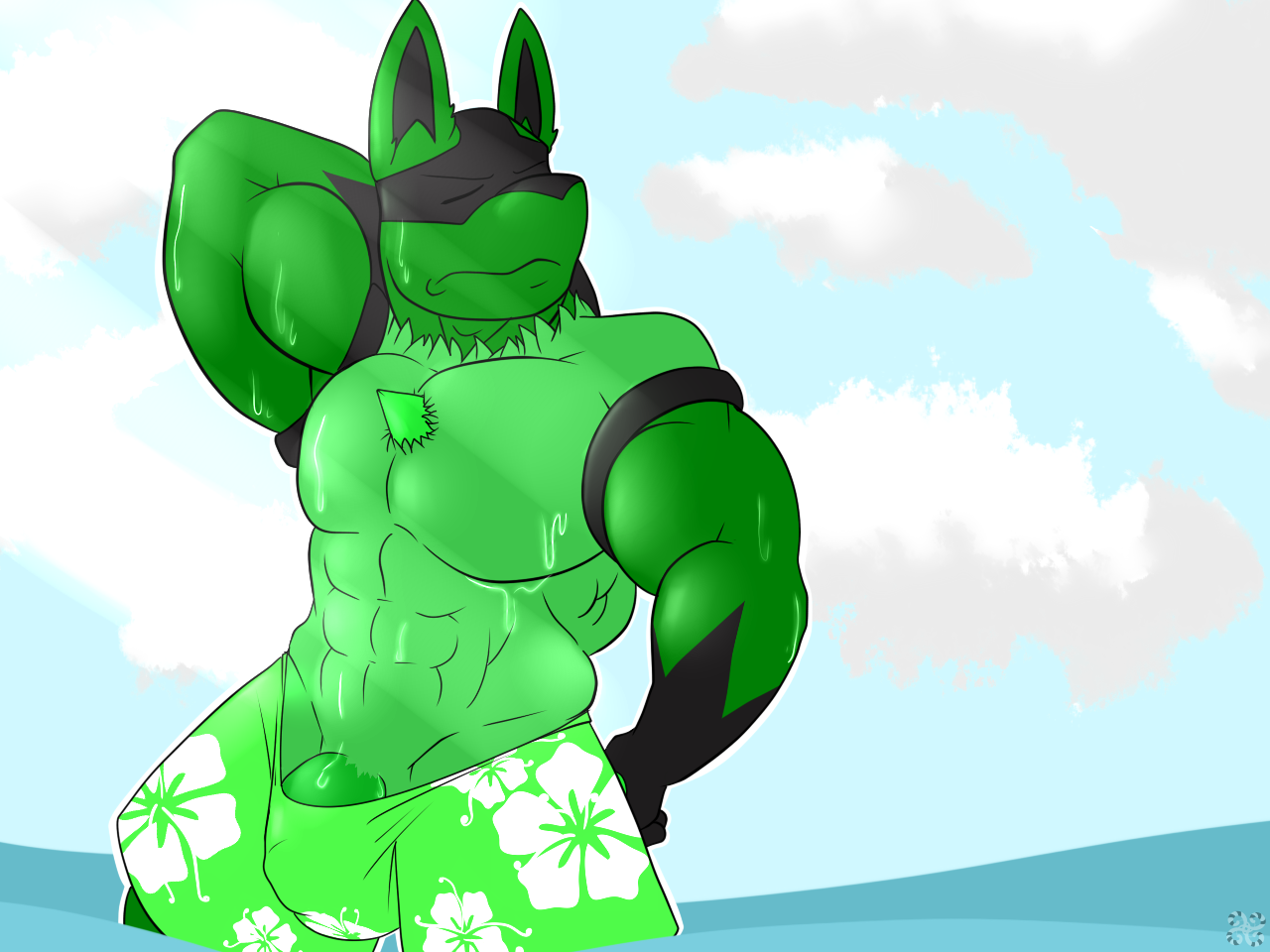 Lucario (Pokemon) Rule 34 Image
