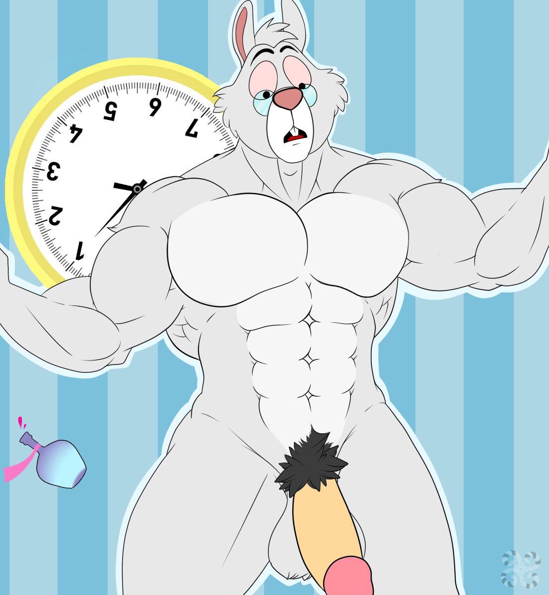 White Rabbit (Disney) Rule 34 Image