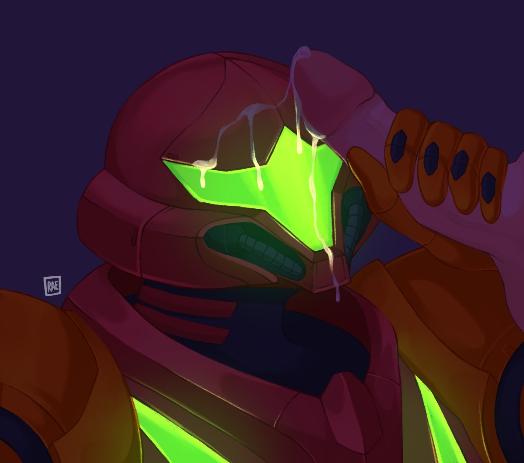 Armored Samus (Metroid) Rule 34 Image