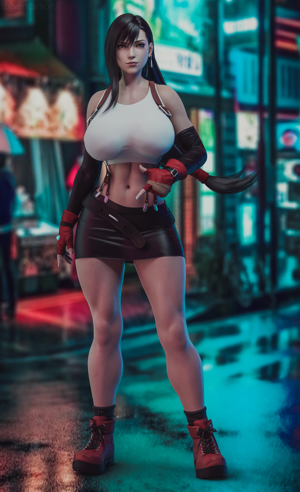 Tifa Lockhart (Dissidia) Rule 34 Image