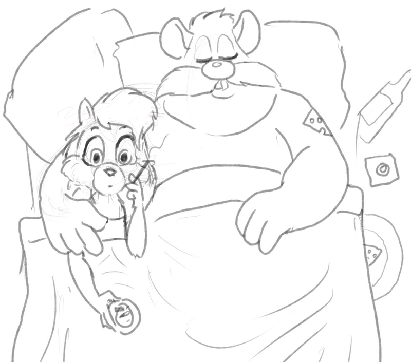 Monterey Jack (Chip 'N Dale Rescue Rangers) Rule 34 Image