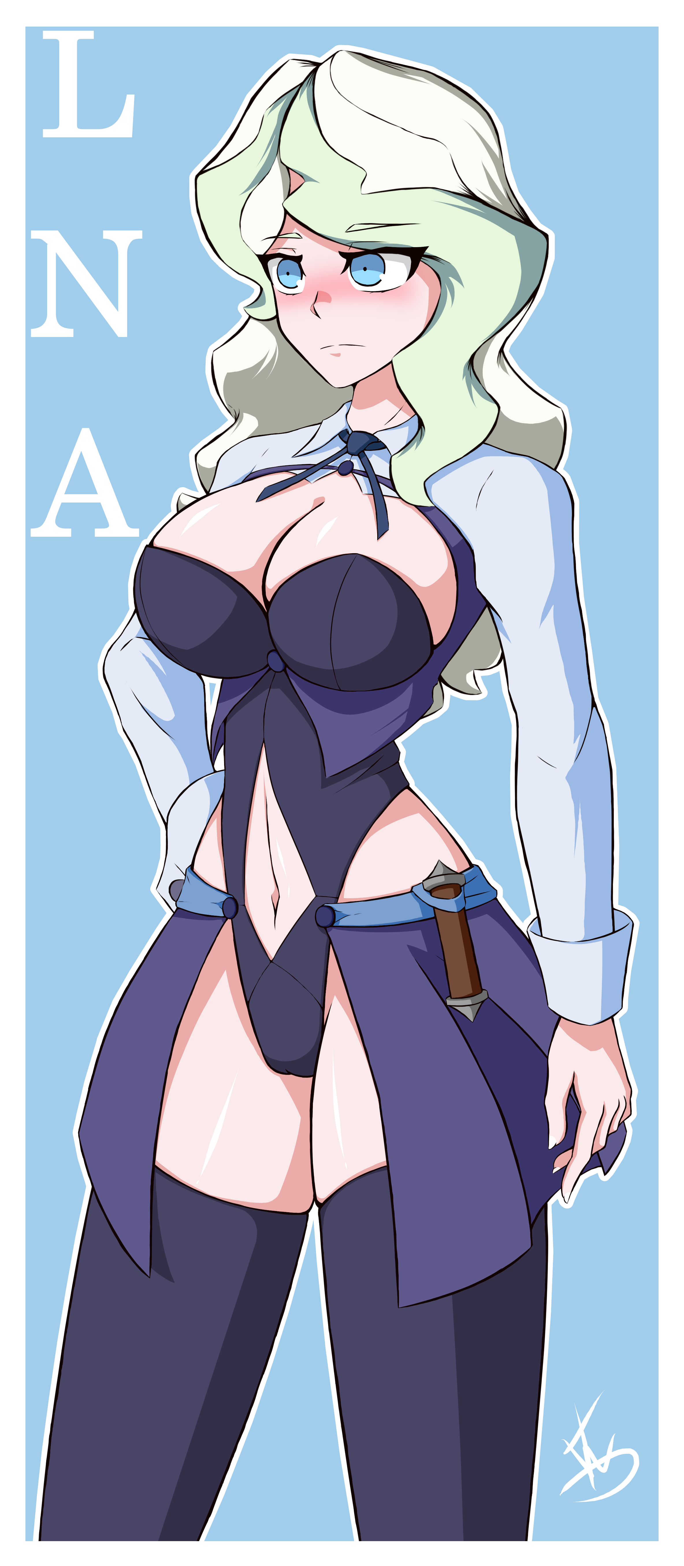 Diana Cavendish (Little Witch Academia) Rule 34 Image