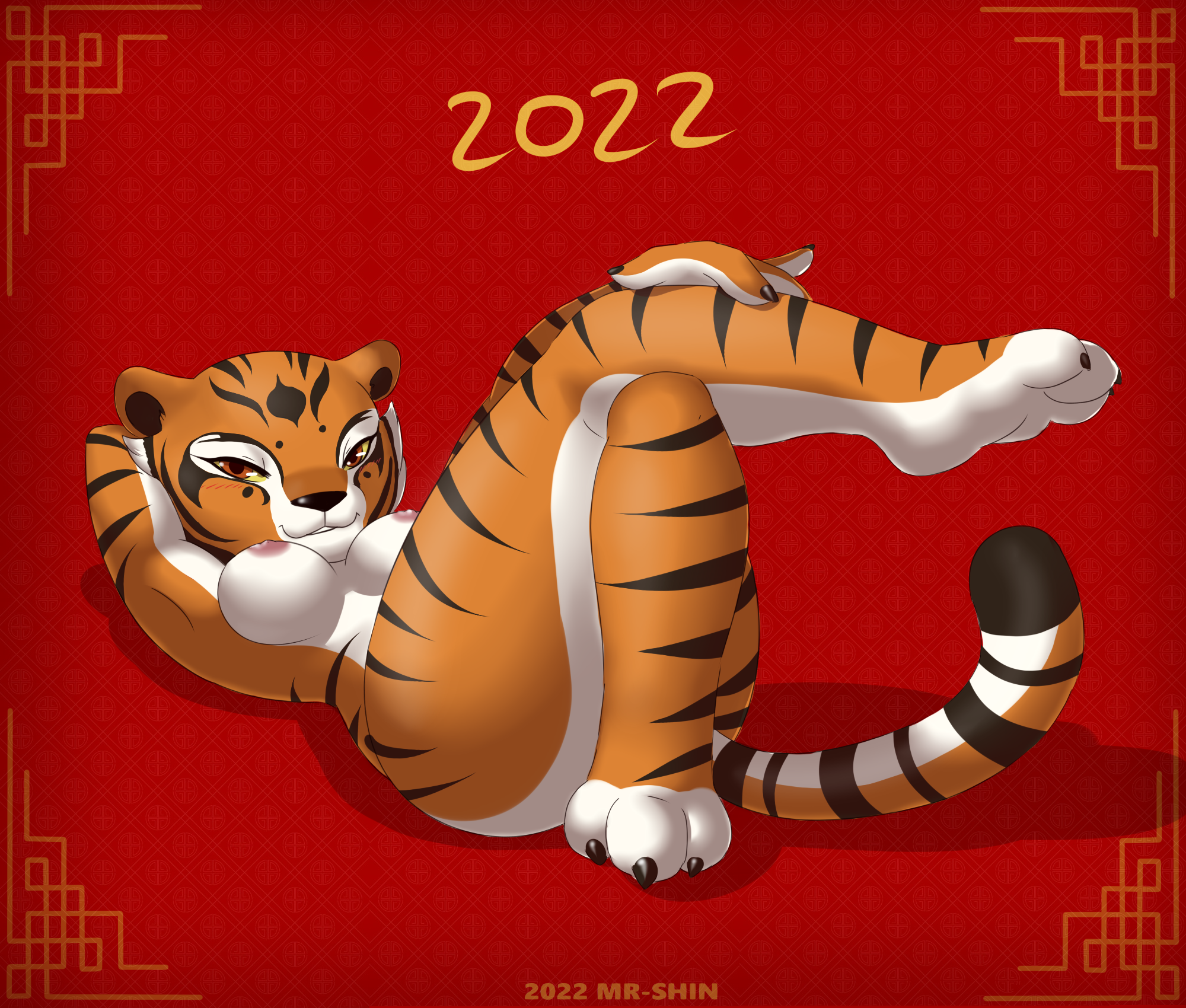 Master Tigress (Chinese Zodiac) Rule 34 Image