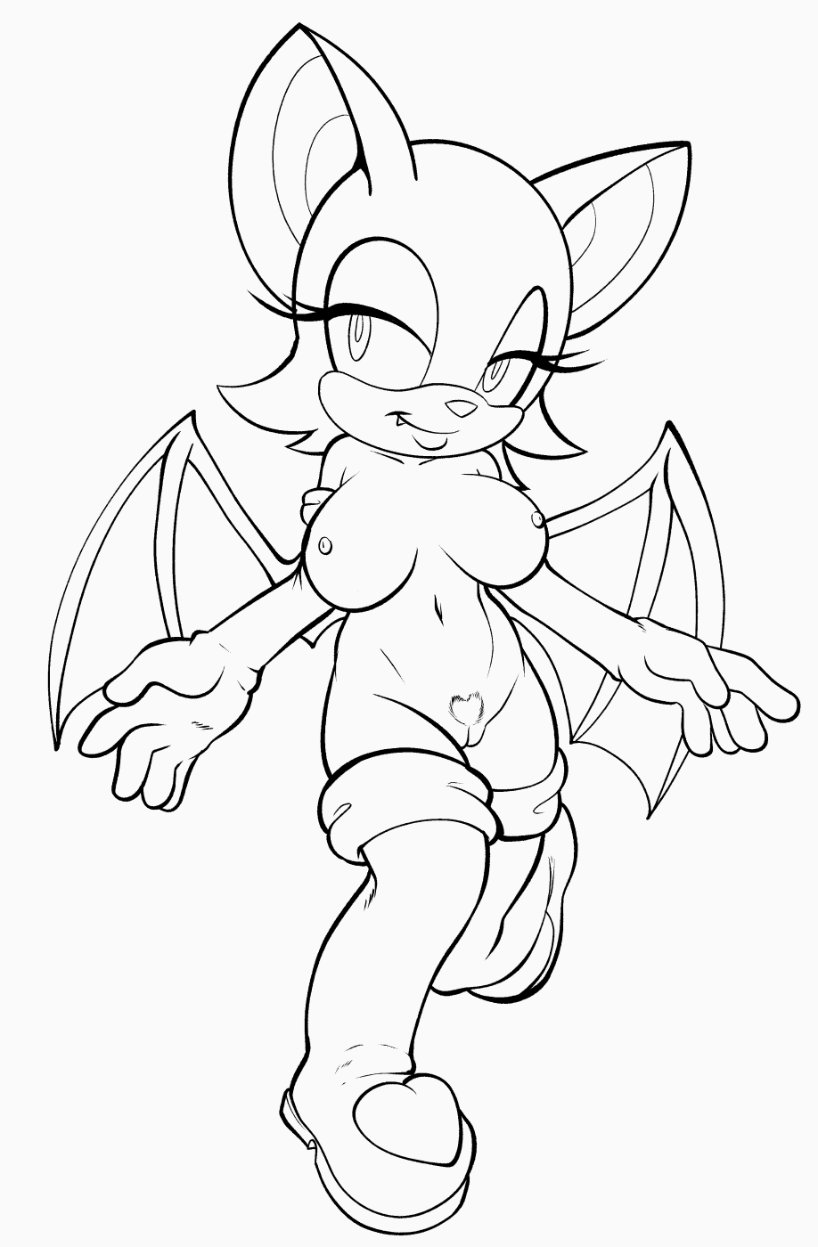 Rouge The Bat (Sega) Rule 34 Image