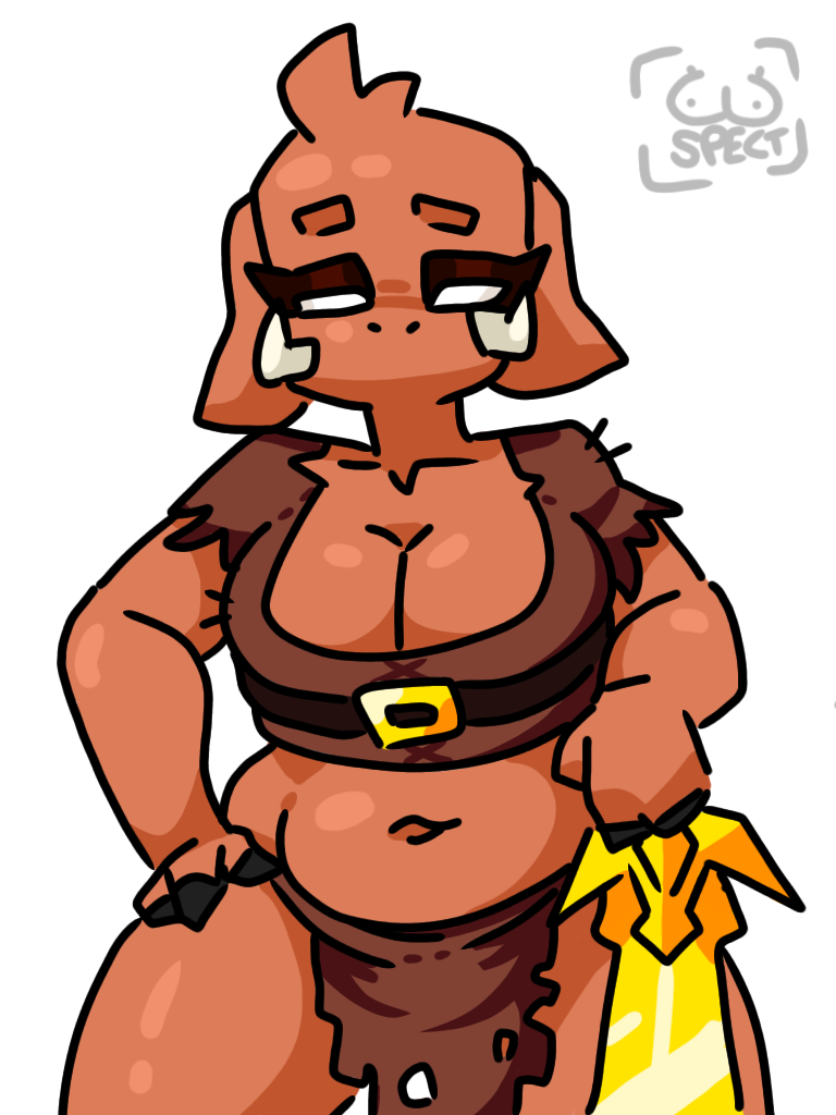 Female Piglin (Minecraft) Rule 34 Image