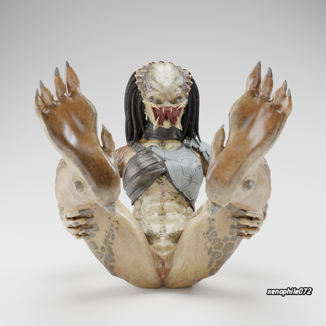 Female Yautja (Predator (Franchise)) Rule 34 Image