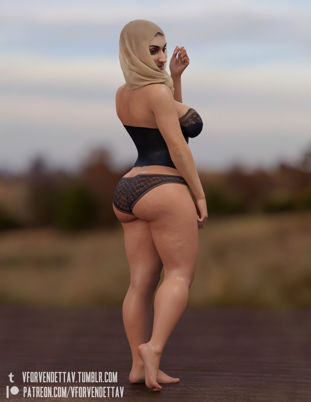 Fatima (Vforvendettav) Rule 34 Image