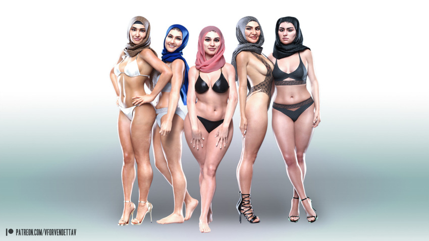 5girls Rule 34 Image