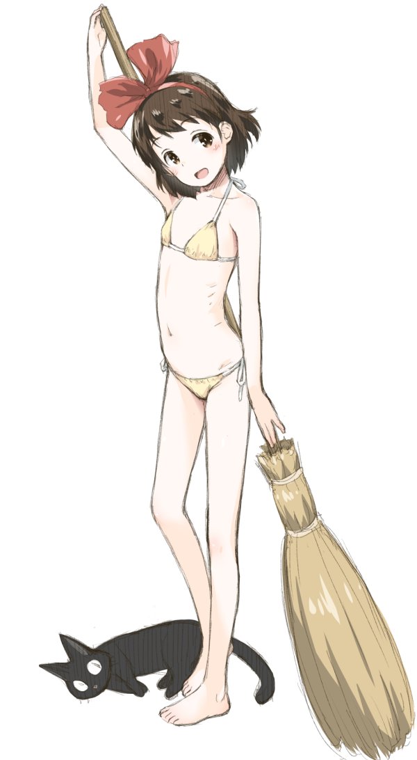 Jiji (Majo No Takkyuubin) Rule 34 Image