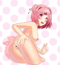 Natsuki (Doki Doki Literature Club) Rule 34 Image