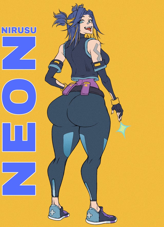 Neon (Valorant) Rule 34 Image