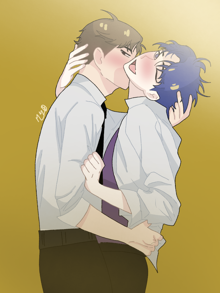Blue Hair Rule 34 Image