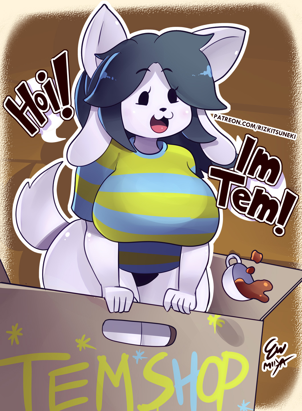 Temmie (Undertale) Rule 34 Image