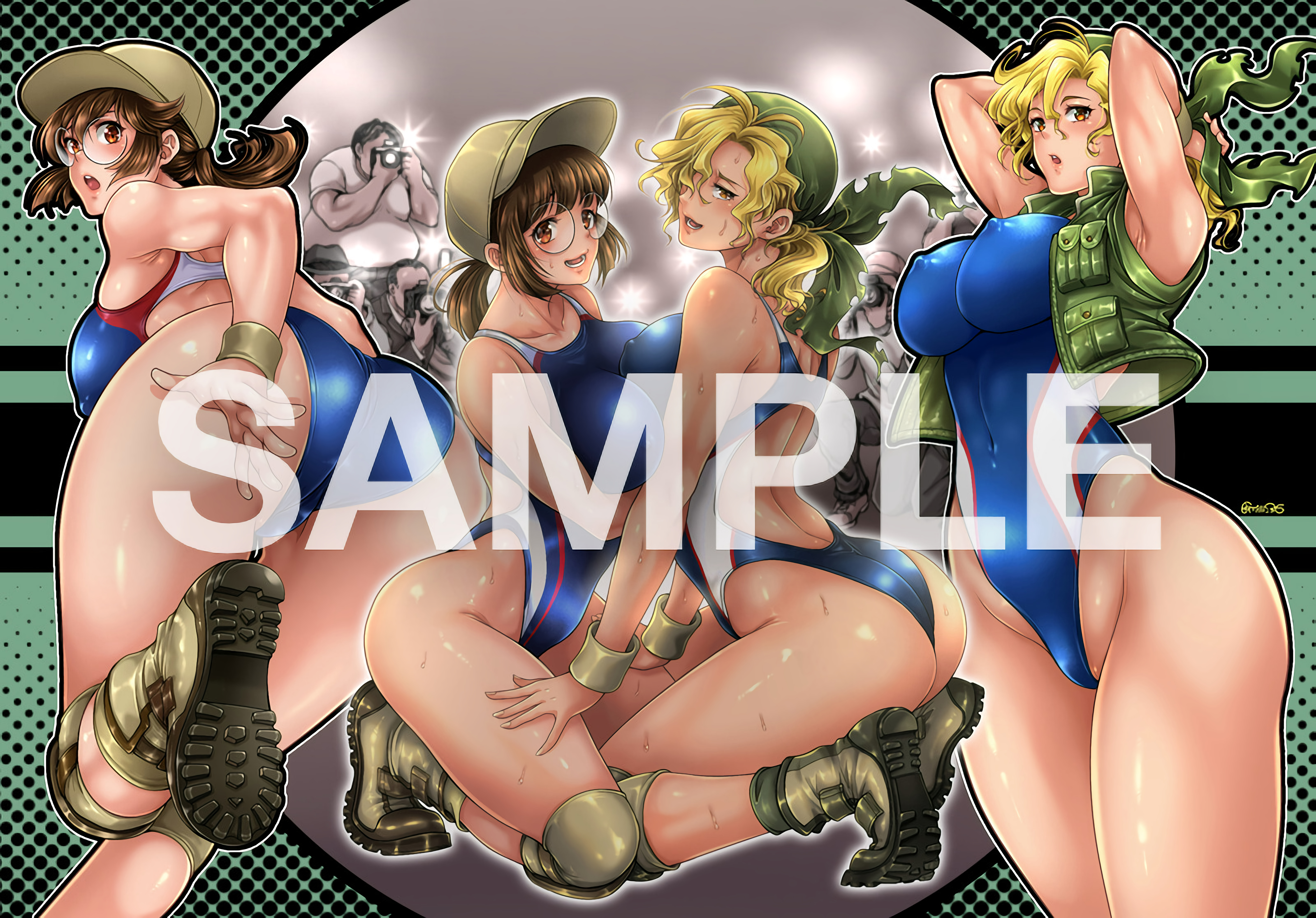Eri Kasamoto (Metal Slug) Rule 34 Image