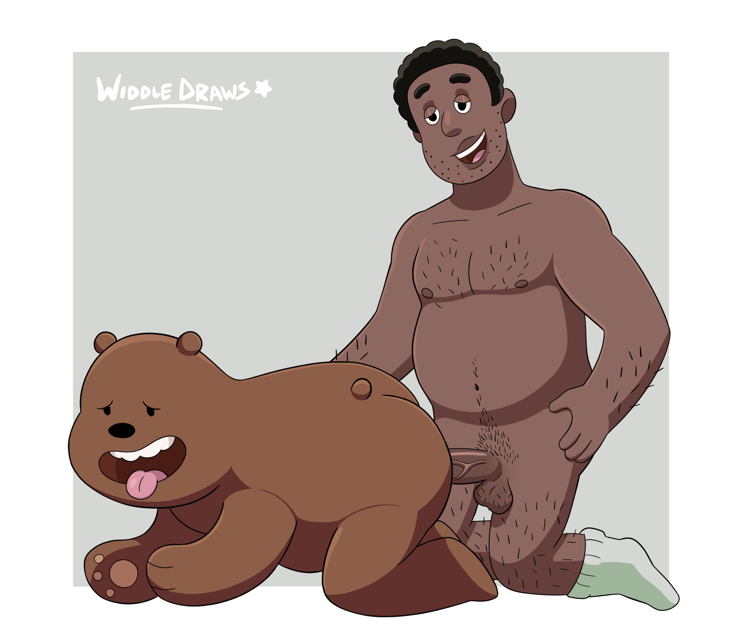 Griff (We Bare Bears) Rule 34 Image