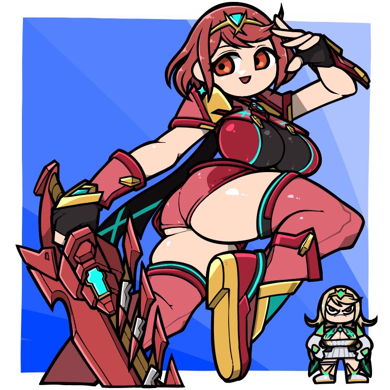 Pyra (Xenoblade Chronicles 2) Rule 34 Image