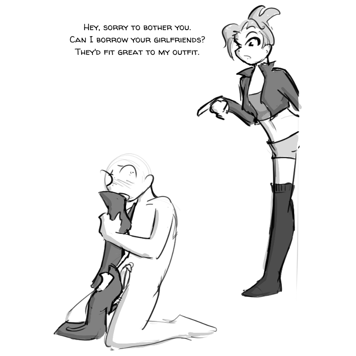 1girls Rule 34 Image