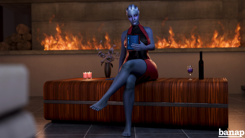 Asari (Liara T'Soni) Rule 34 Image