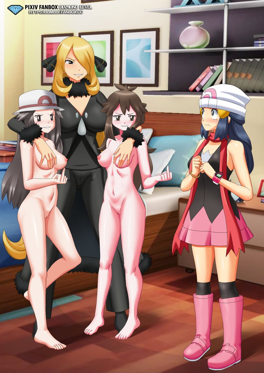 Cynthia (Pokemon) Rule 34 Image