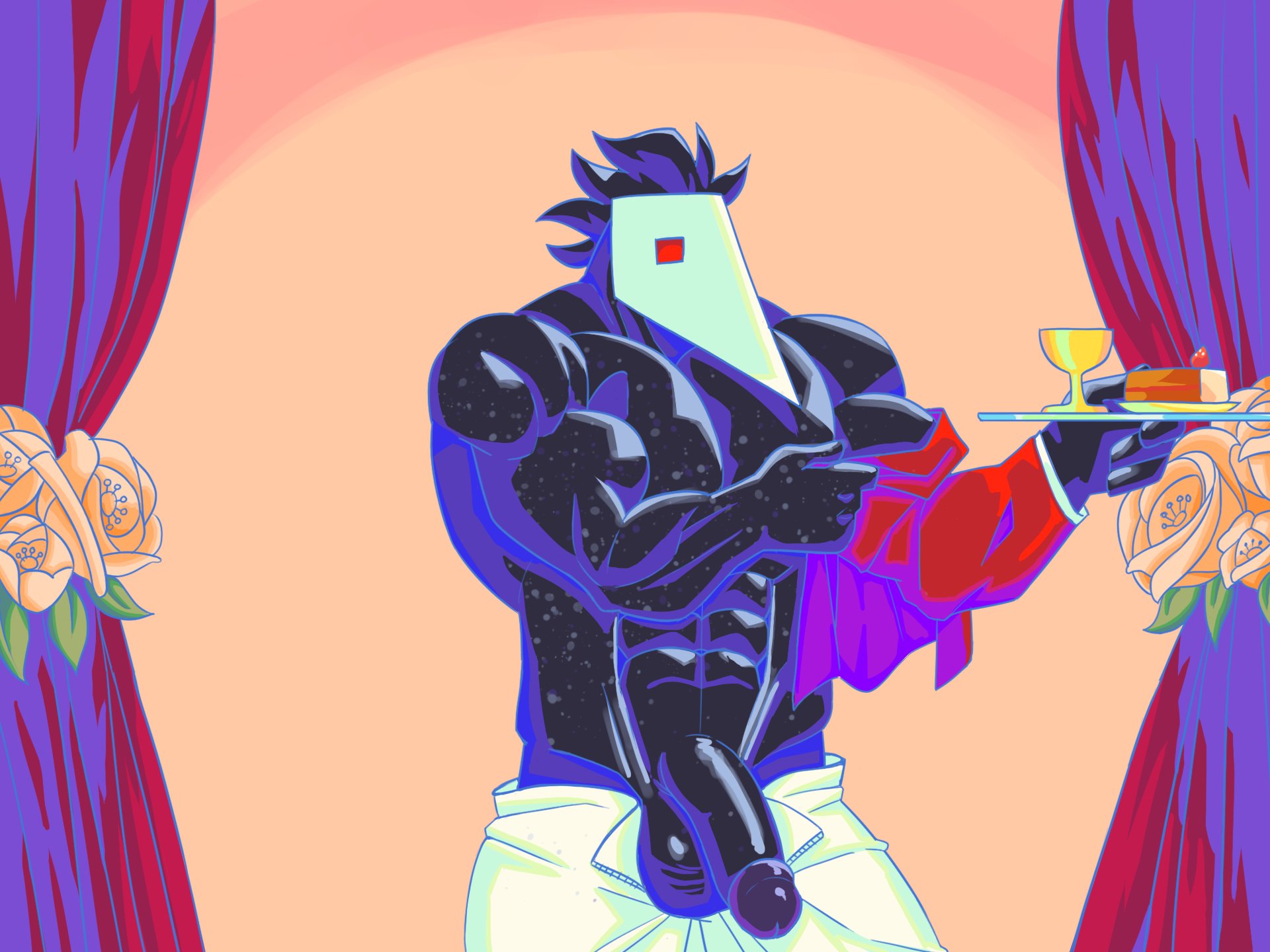 Swatchling (Deltarune) Rule 34 Image