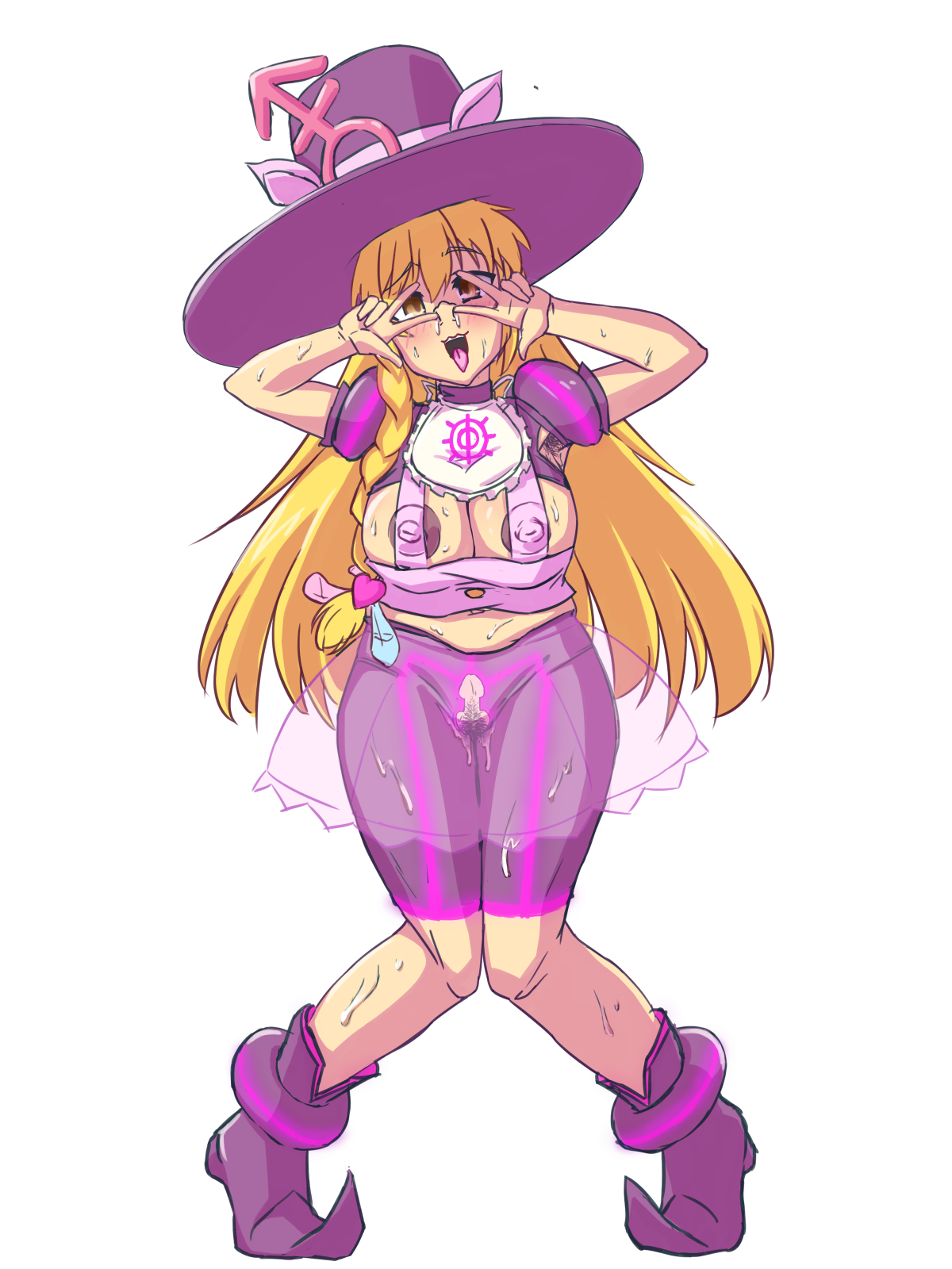Marisa Kirisame (Touhou) Rule 34 Image
