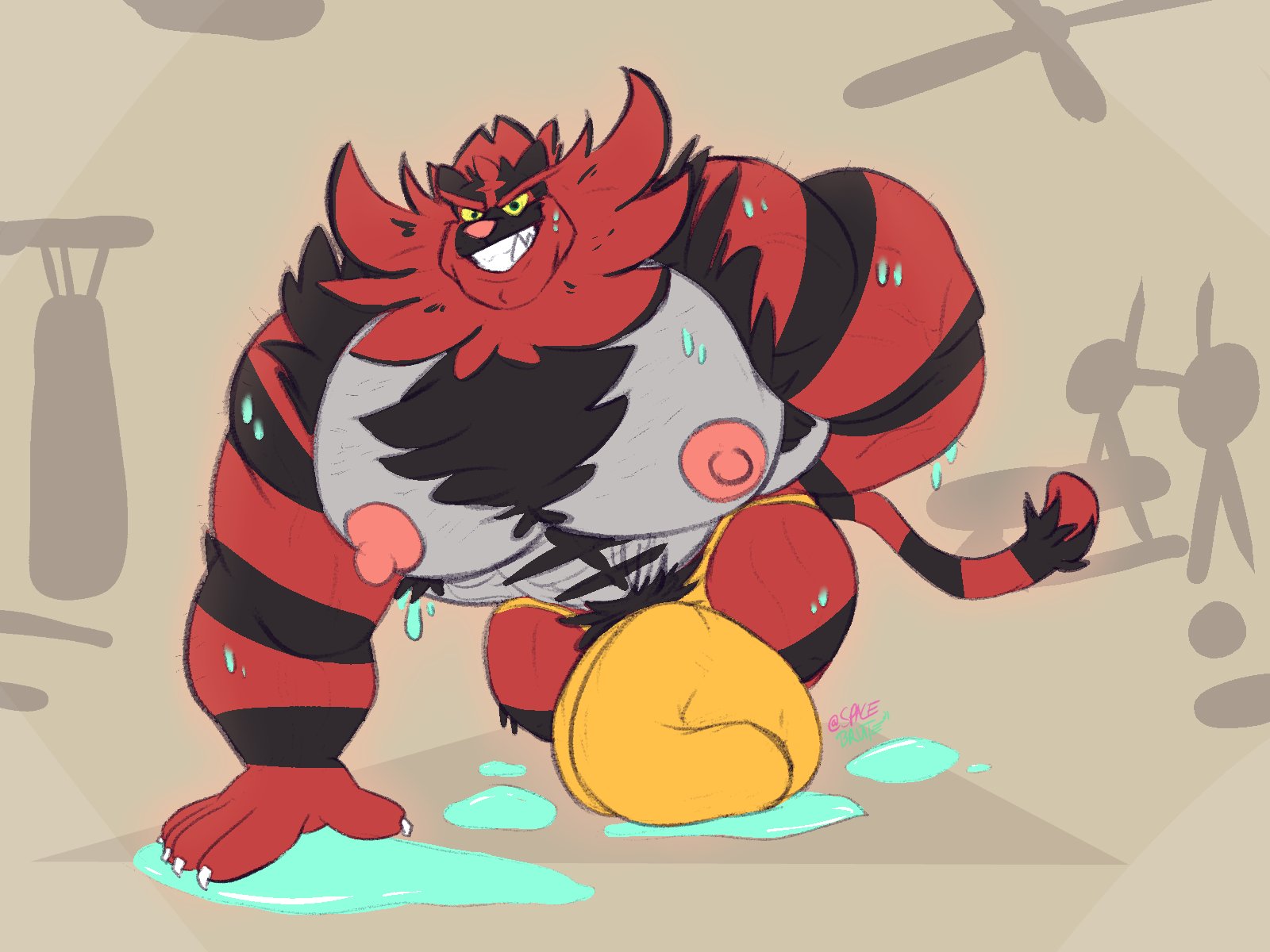 Incineroar (Nintendo) Rule 34 Image