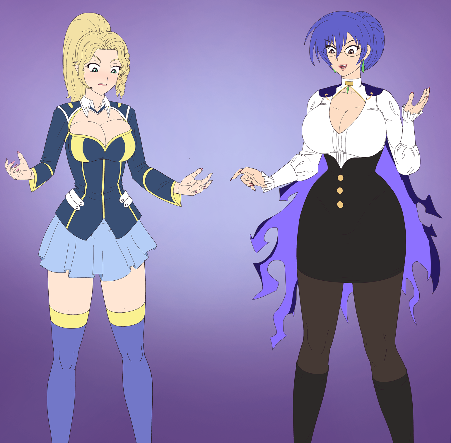 Glynda Goodwitch (Medaka Box) Rule 34 Image