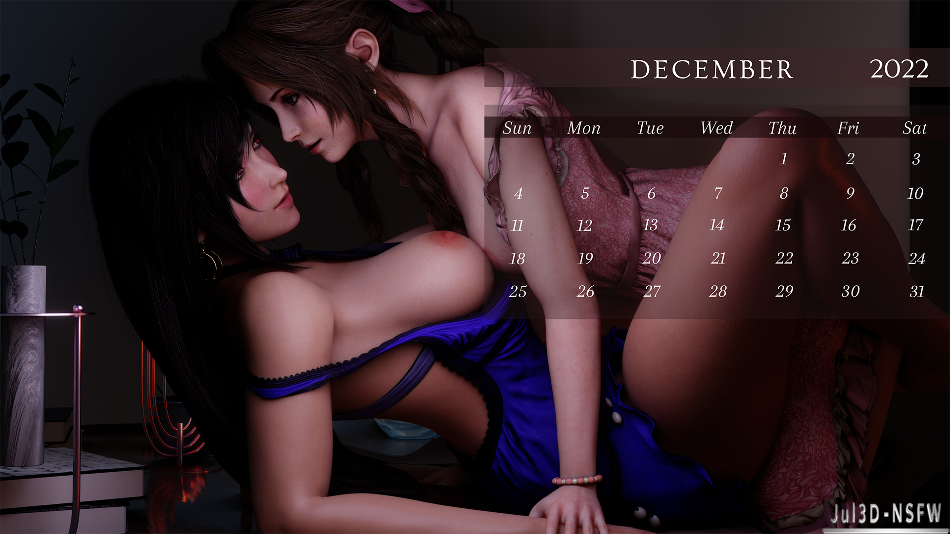 Aerith Gainsborough (December (Month)) Rule 34 Image