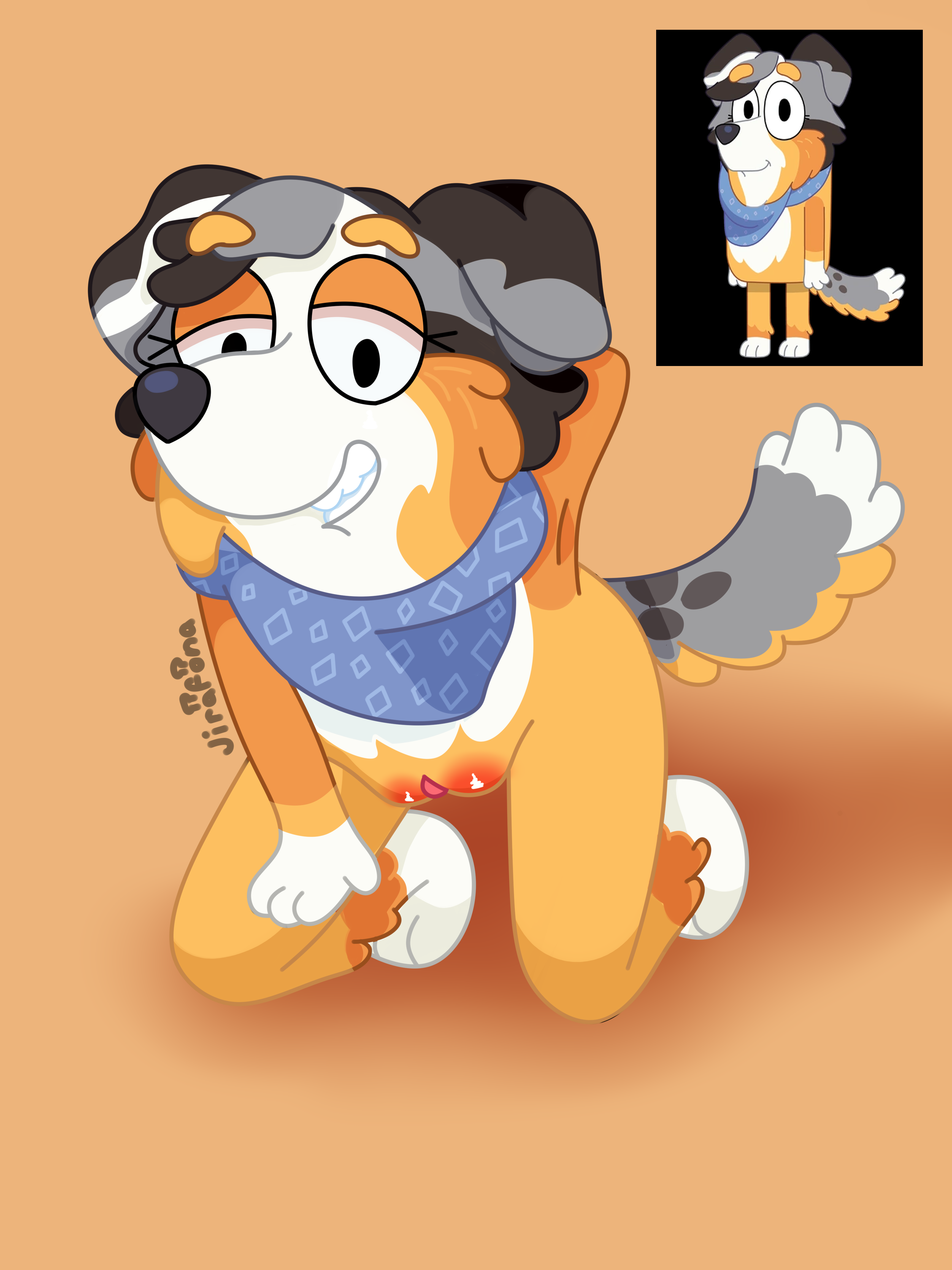 Calypso (Bluey) Rule 34 Image