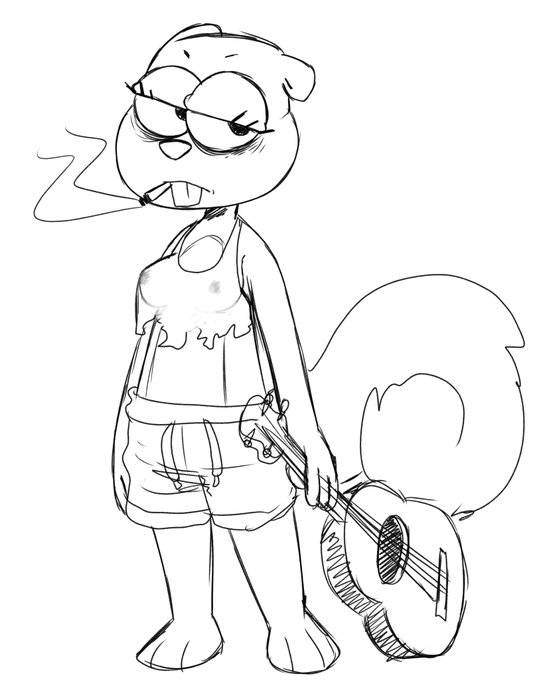 Sandy Cheeks (Nickelodeon) Rule 34 Image