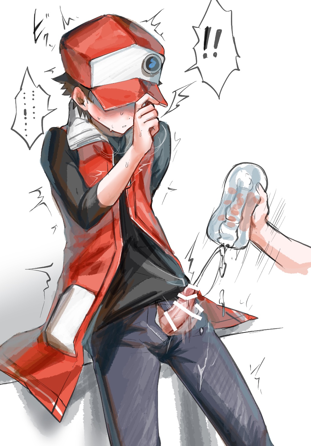 Red (Pokemon) Rule 34 Image