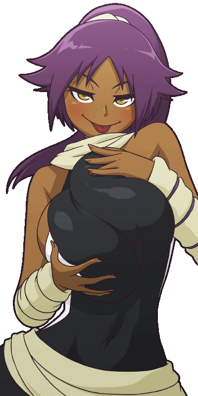 Shihouin Yoruichi (Bleach) Rule 34 Image
