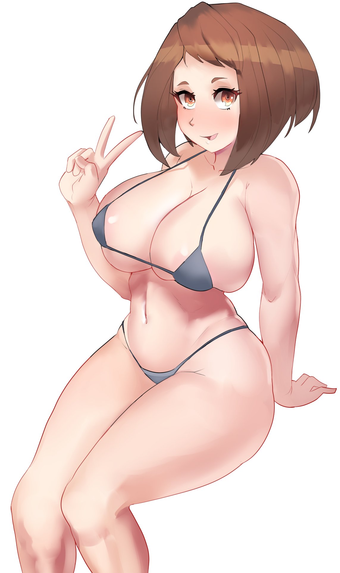 Ochako Uraraka (My Hero Academia) Rule 34 Image