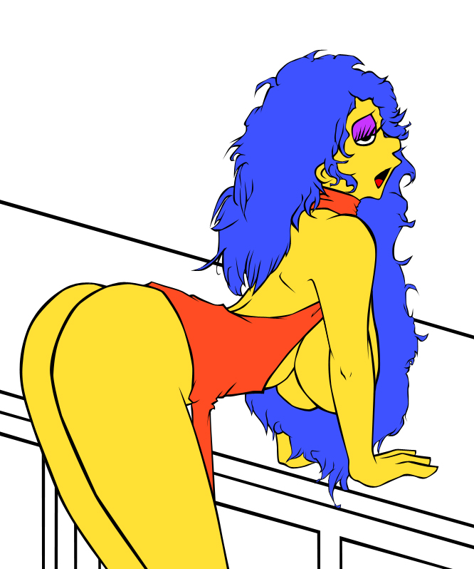 Marge Simpson (The Simpsons) Rule 34 Image