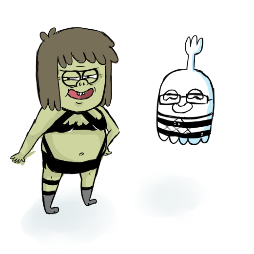 Muscle Man (Regular Show) Rule 34 Image