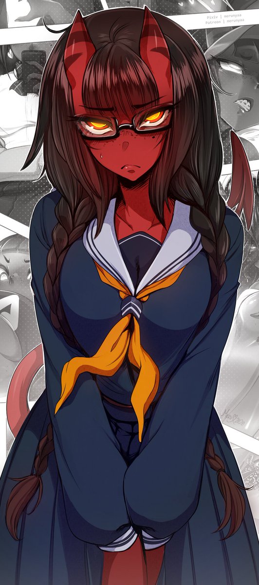 Meruccubus (Merunyaa) Rule 34 Image
