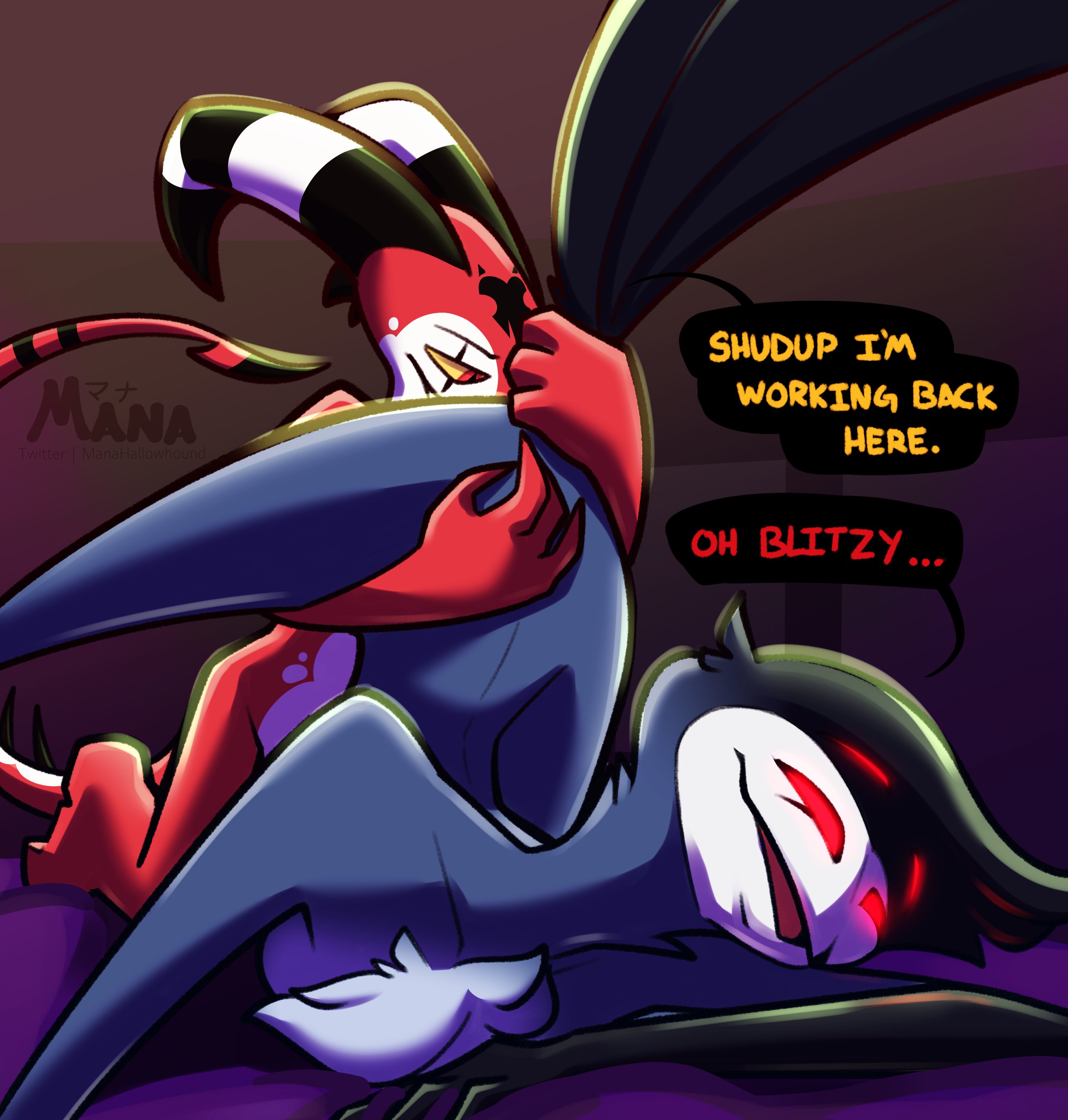 Blitzo (Helluva Boss) Rule 34 Image