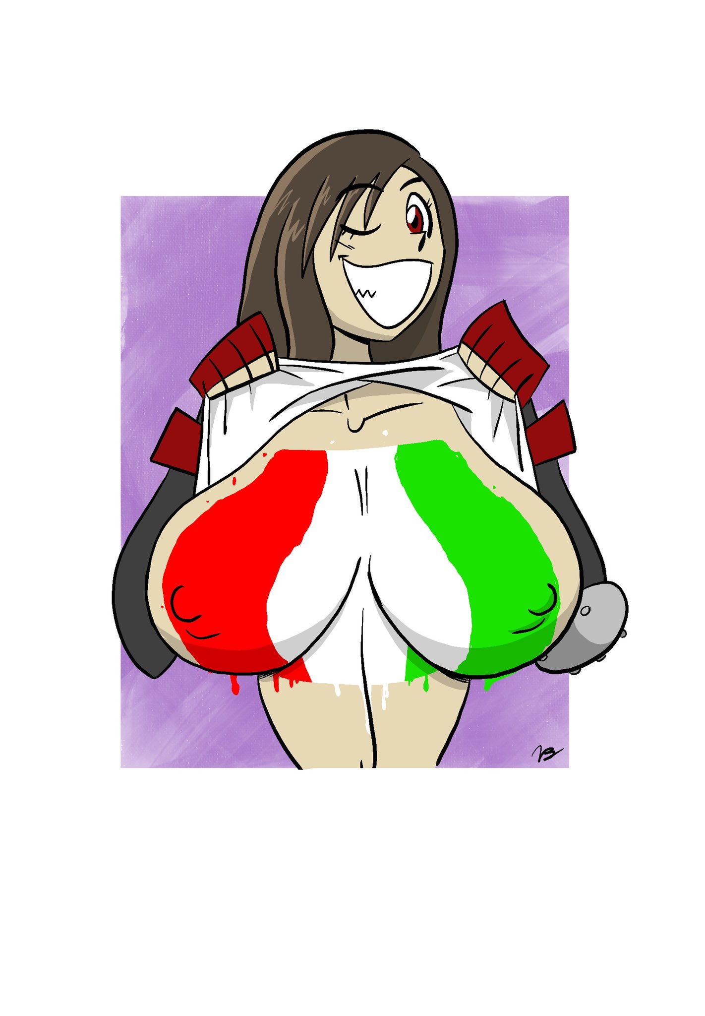 Big Breasts Rule 34 Image