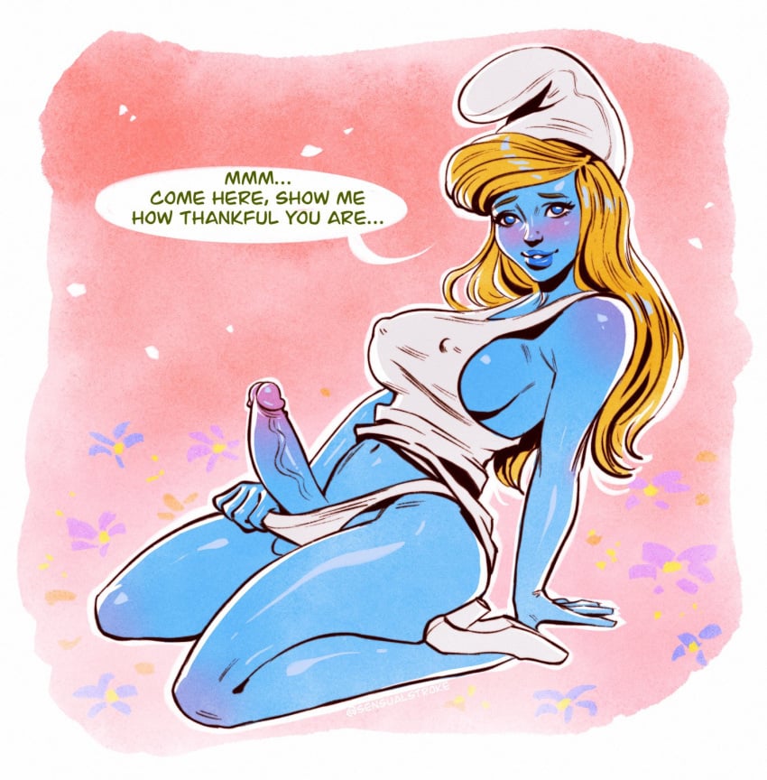 Smurfette (The Smurfs) Rule 34 Image