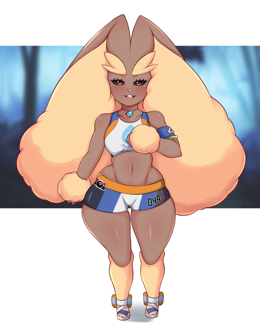 Nessa (Pokemon) (Cosplay) Rule 34 Image