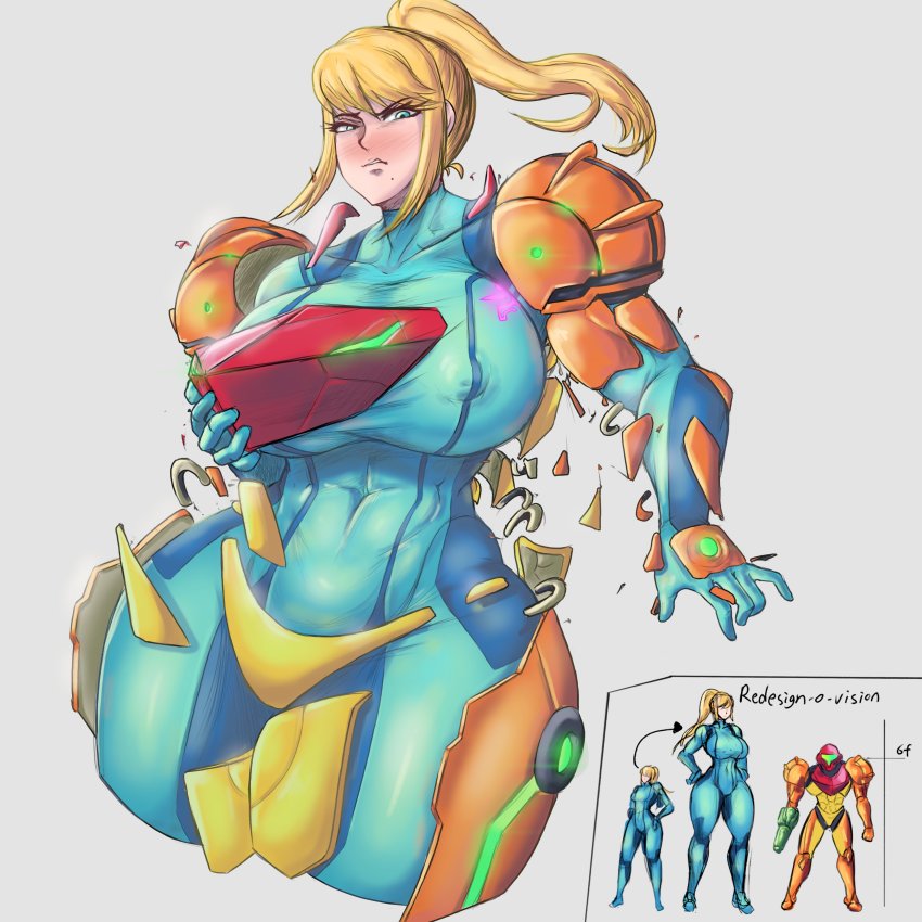 Samus Aran (Metroid) Rule 34 Image